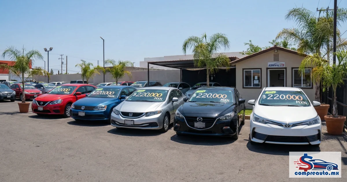 5 Mejores Autos Usados por Menos de $200,000 México 2026