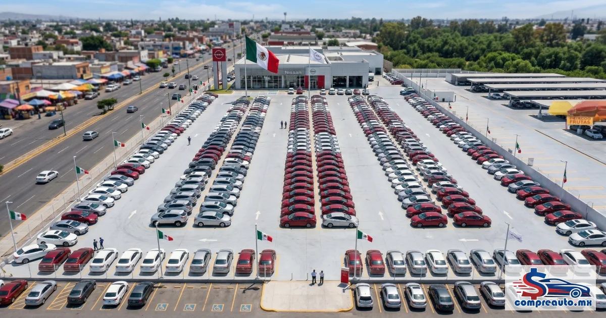 Top 10 Autos Más Vendidos México 2025: Nissan Versa Líder
