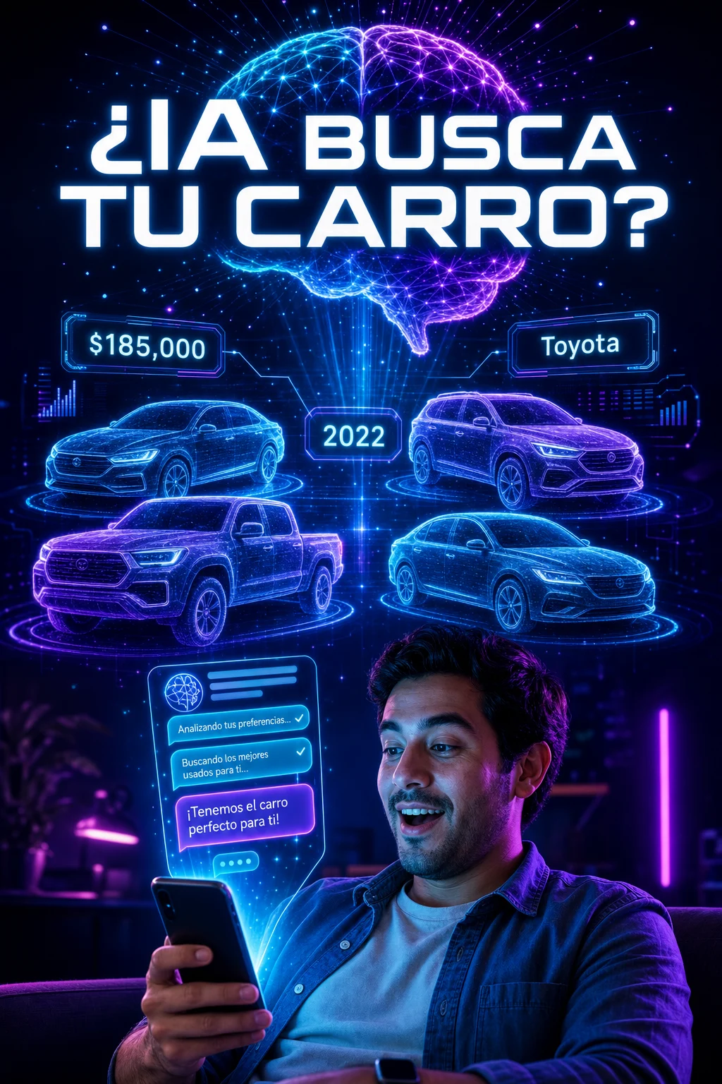 ¿Y si una inteligencia artificial buscara tu próximo carro por ti?